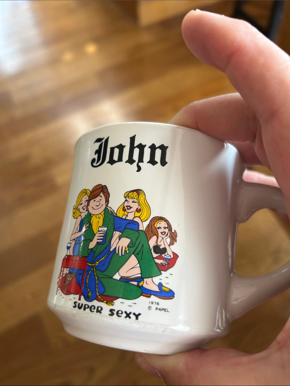 John Mug Super Sexy Papel 1976 Japan - Picture 8 of 10